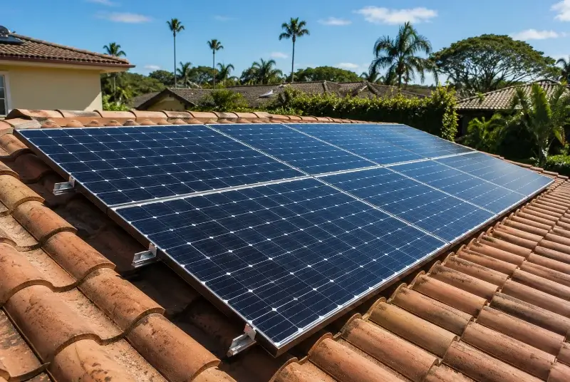 Installation de panneaux solaires à Montaulieu